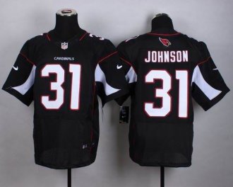 Nike Arizona Cardinals #31 David Johnson Black Alternate Men's Stitched NFL Elite jersey