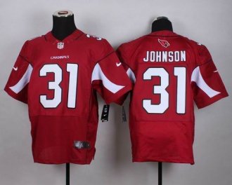 Nike Arizona Cardinals #31 David Johnson Red Team Color Men's Stitched NFL Elite jersey