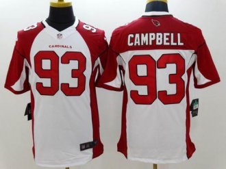 Nike Arizona Cardinals #93 Calais Campbell White NFL Limited Jersey