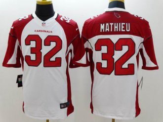 Nike Arizona Cardinals #32 Tyrann Mathieu White NFL Limited Jersey