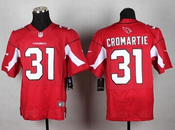 New Arizona Cardinals #31 Antonio Cromartie Red Team Color NFL Elite Jersey