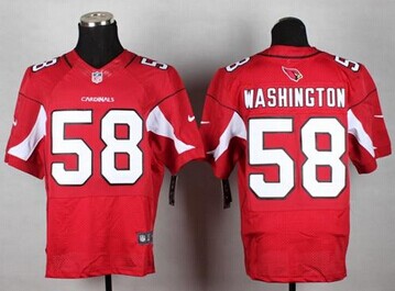 New Arizona Cardinals #58 Daryl Washington Red Team Color NFL Elite Jersey