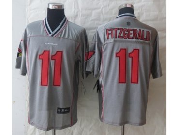 NEW Arizona Cardicals #11 Fitzgerald Grey Jerseys(Vapor Elite)