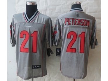 NEW Arizona Cardicals #21 Peterson Grey Jerseys(Vapor Elite)