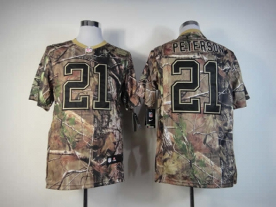 2012 NEW NFL Arizona Cardinals 21 Patrick Peterson Camo Realtree NFL Jerseys(Elite)