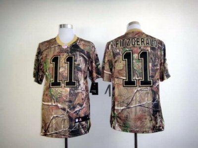 2012 NEW Arizona Cardinals #11 Larry Fitzgerald Camo Realtree NFL Jerseys(Elite)