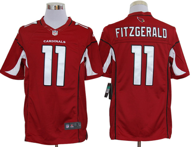 2012 NEW NFL Arizona Cardinals 11 Larry Fitzgerald Red Jerseys (Limited)