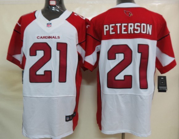 2012 NEW NFL Arizona Cardinals 21 Patrick Peterson White Jerseys (elite)