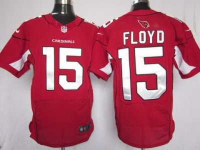 2012 NEW NFL Arizona Cardinals 15 Floyd Red Jerseys (Elite)