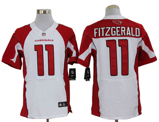 2012 NEW NFL Arizona Cardinals 11 larry fitzgerald white jerseys (elite)