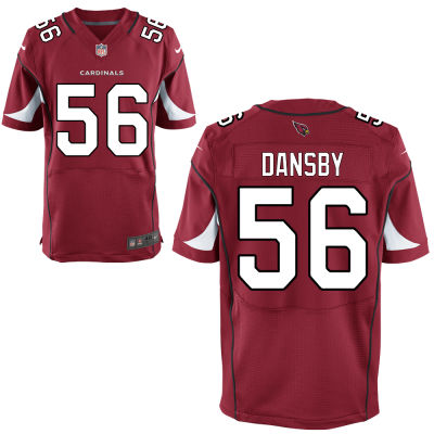 Nike Arizona Cardinals #56 karlos dansby Red Elite Jersey