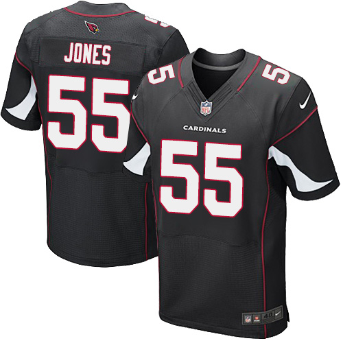 Nike Cardinals #55 Chandler Jones Black Alternate Men's Stitched NFL Elite Jersey