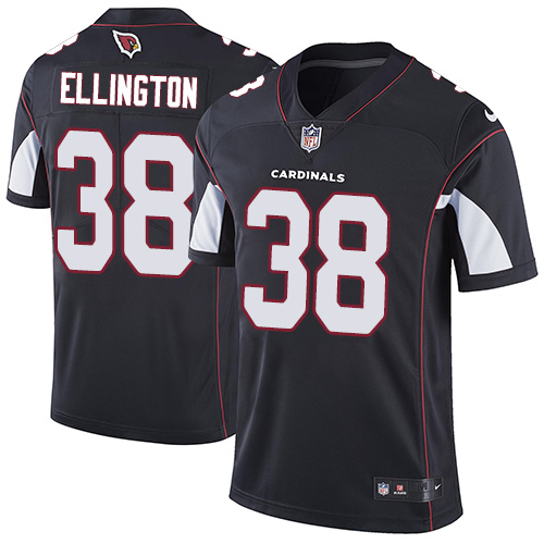 Nike Cardinals #38 Andre Ellington Black Alternate Men's Stitched NFL Vapor Untouchable Limited Jersey