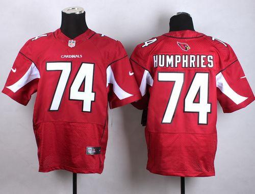 Nike Cardinals #74 D.J. Humphries Red Team Color Men's Stitched NFL Elite Jersey