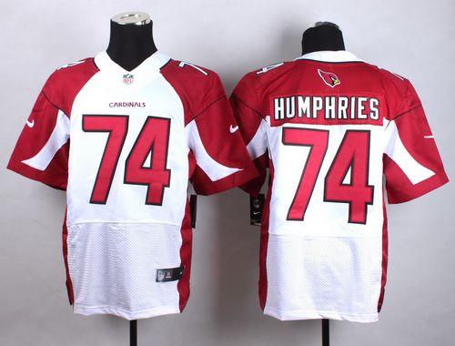 Nike Cardinals #74 D.J. Humphries White Men's Stitched NFL Elite Jersey