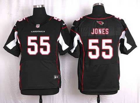 2016 New NFL Jerseys Mens Adults Arizona Cardinals 55 Chandler Jones Black Alternate Elite Jerseys