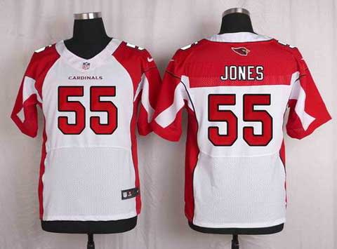 2016 New NFL Jerseys Mens Adults Arizona Cardinals 55 Chandler Jones White Road Elite Jerseys