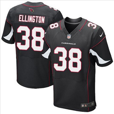 Nike Arizona Cardinals #38 Andre Ellington Black Alternate Men's Stitched NFL Elite Jersey