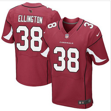 Nike Arizona Cardinals #38 Andre Ellington Red Team Color Men's Stitched NFL Elite Jersey