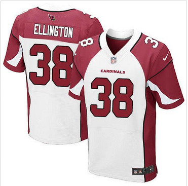 Nike Arizona Cardinals #38 Andre Ellington White Men's Stitched NFL Elite Jersey