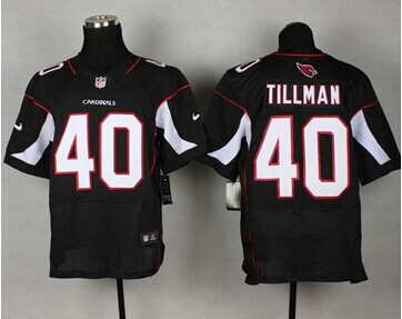 NEW Arizona Cardinals #40 Pat Tillman Black Alternate NFL Elite Jersey