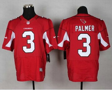 NEW Arizona Cardinals #3 Carson Palmer Red Team Color NFL Elite Jersey