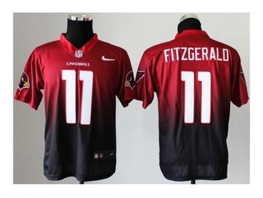 NEW jerseys arizona cardinals #11 larry fitzgerald red-blue(Elite II drift fashion)