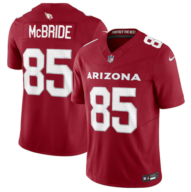 Men's Arizona Cardinals #85 Trey McBride Red 2024 F.U.S.E. Vapor Untouchable Limited Stitched