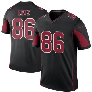 Men's Arizona Cardinals #86 Zach Ertz Black Rush Jersey