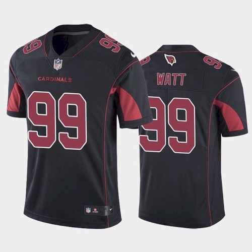 Men's Arizona Cardinals #99 J.J. Watt Color Rush Black Jersey