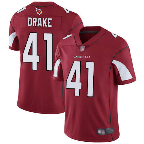 Cardinals #41 Kenyan Drake Red Team Color Men's Stitched Football Vapor Untouchable Limited Jersey