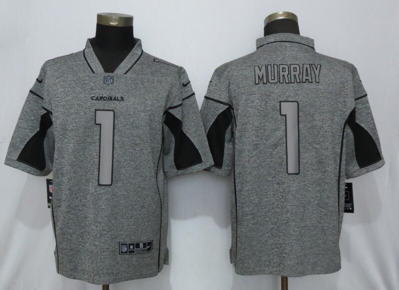 Nike Cardinals 1 Kyler Murray Gray Gridiron Gray Vapor Untouchable Limited Jersey