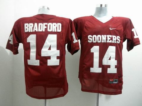 ncaa jerseys sam bradford 14 red