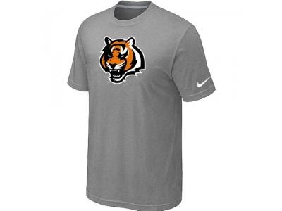 Cincinnati Bengals Tean Logo T-Shirt L.Grey