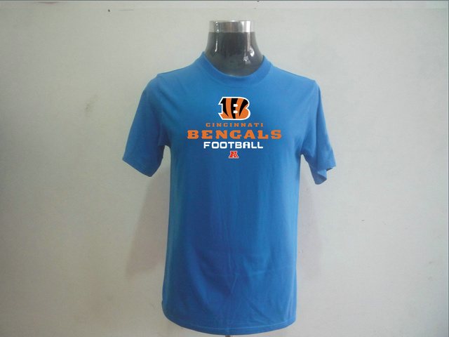 Cincinnati Bengals Big & Tall Critical Victory T-Shirt L.blue