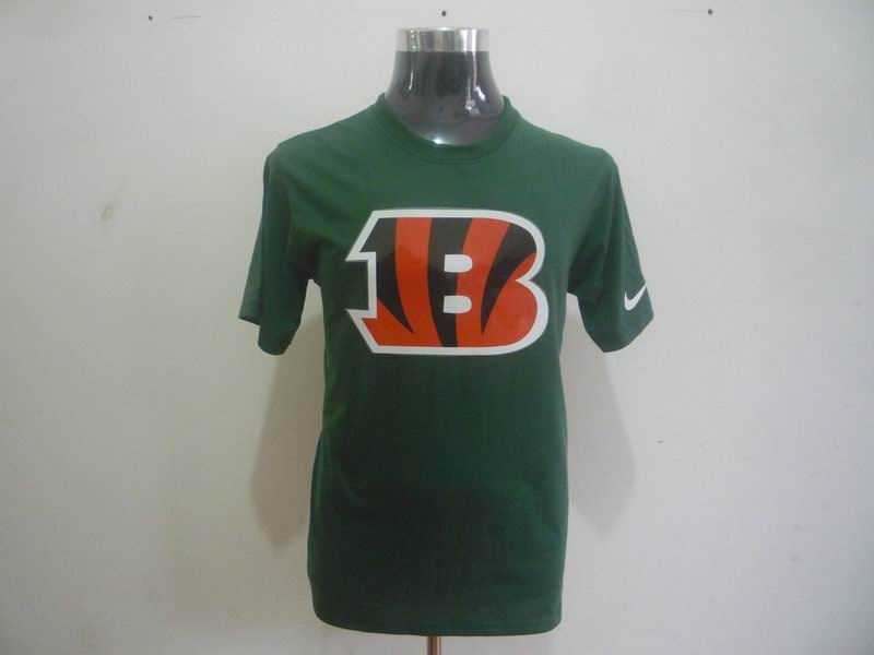 cincinnati bengals sideline legend authentic logo t-shirt green2