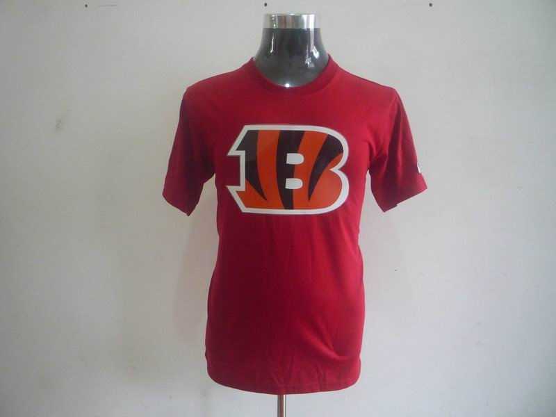 cincinnati bengals sideline legend authentic logo t-shirt red