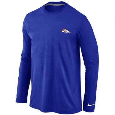 Denver Broncos Sideline Legend Authentic Long Sleeve T-Shirt Blue