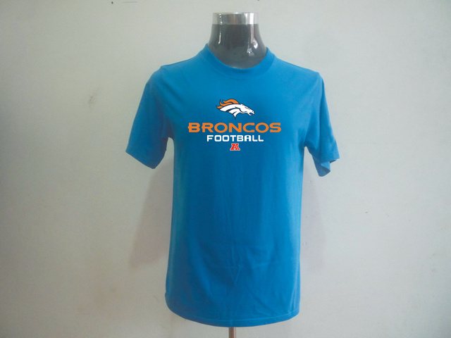 Danver Broncos Big & Tall Critical Victory T-Shirt Light Blue