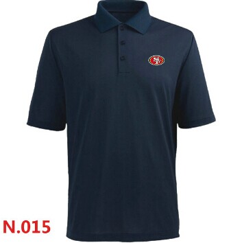 San Francisco 49ers Players Performance Polo -Dark biue