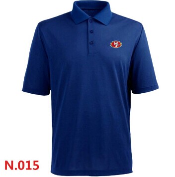 San Francisco 49ers Players Performance Polo -Blue