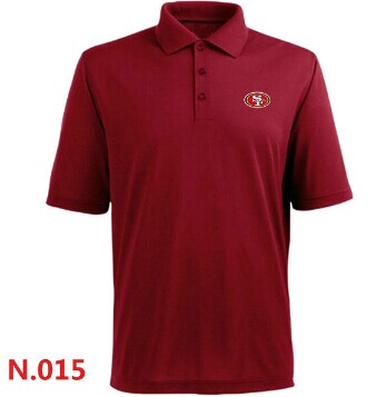 San Francisco 49ers Players Performance Polo -Red