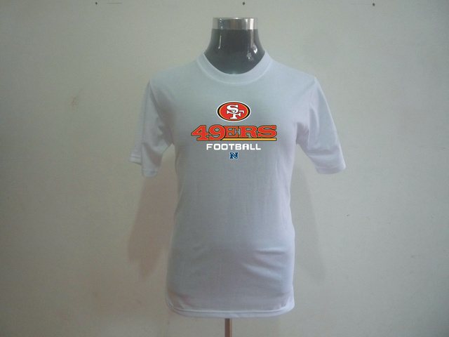 NEW NFL San Francisco 49ers Big & Tall Critical Victory T-Shirt White