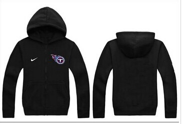 New Tennessee Titans Authentic Logo Hoodie Black