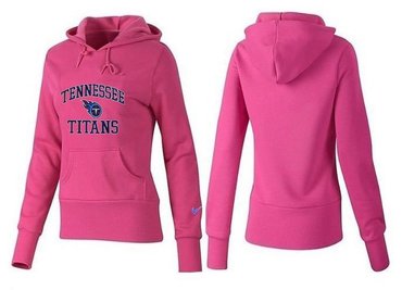 Women Tennessee Titans Logo Pullover Hoodie-- (19)