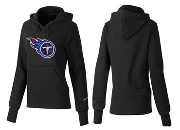 Women Tennessee Titans Logo Pullover Hoodie-- (2)