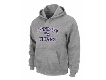 Tennessee Titans Heart & Soul Pullover Hoodie Grey