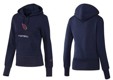 Women Arizona Cardinals Logo Pullover Hoodie-- (36)