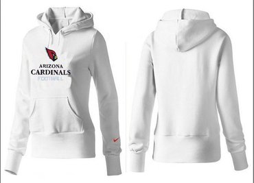 Women Arizona Cardinals Logo Pullover Hoodie-- (20)