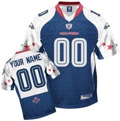 customized philadelphia eagles jersey 2010 pro bowl nfc football jersey